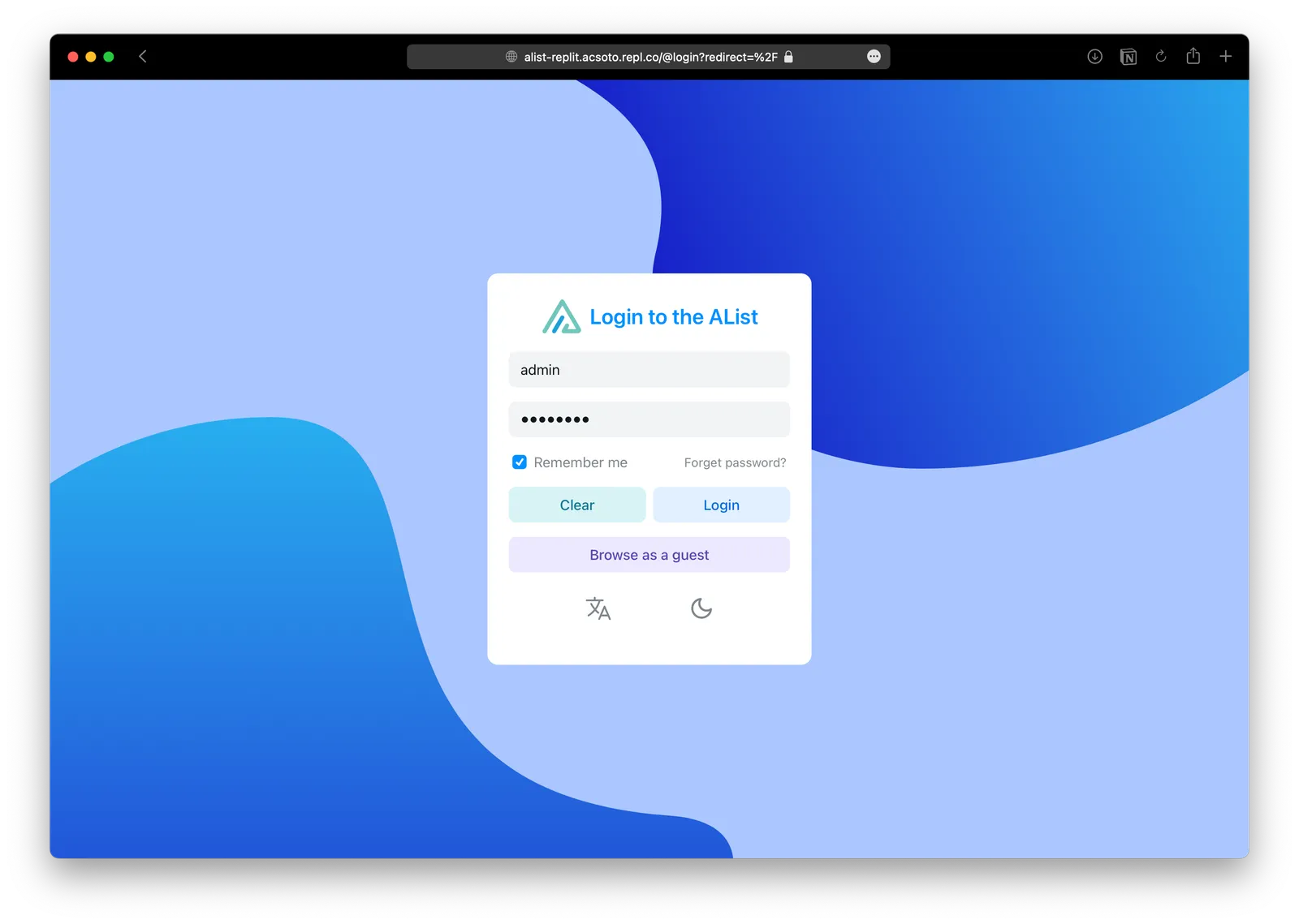 Web Drive as the source of Infuse